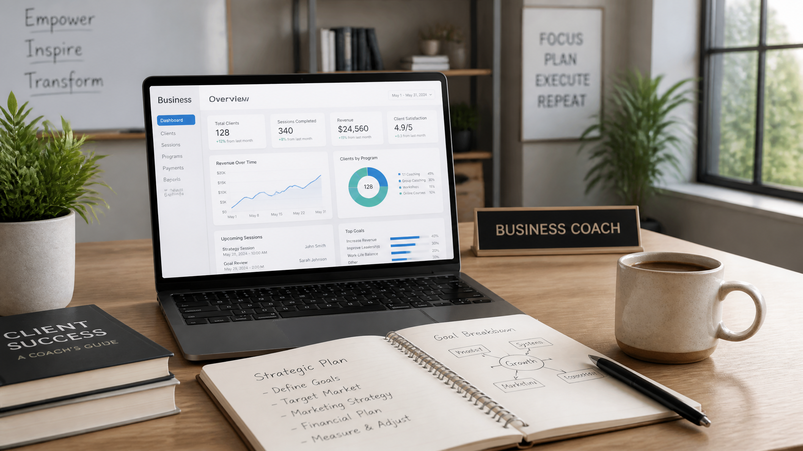 SEO for coaches featured image generated by Nuwtonic Image 2.0