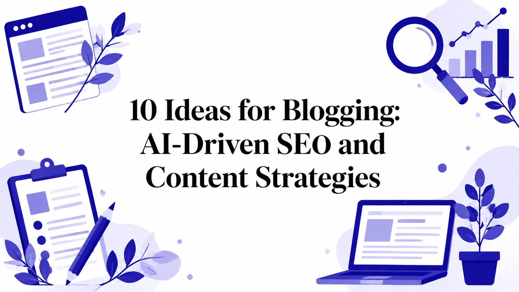 10 Ideas for Blogging: AI-Driven SEO and Content Strategies