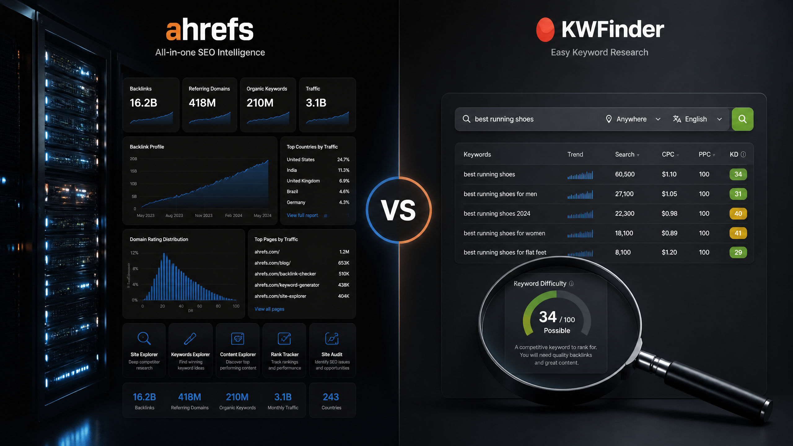 Ahrefs KW Explorer vs KWFinder: What , Why and When to Use !