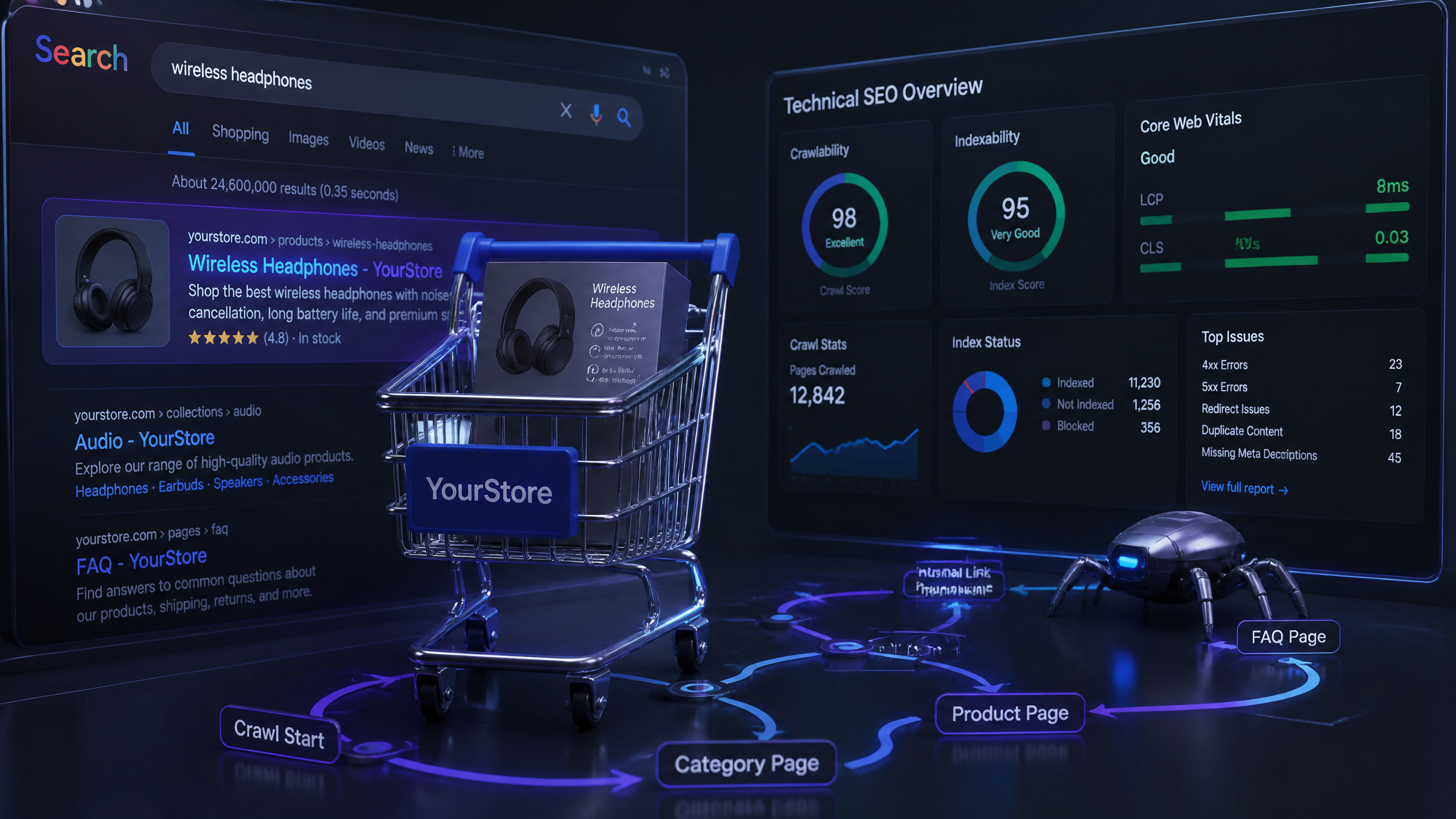 Technical SEO for Ecommerce: Guide to Scale Rankings